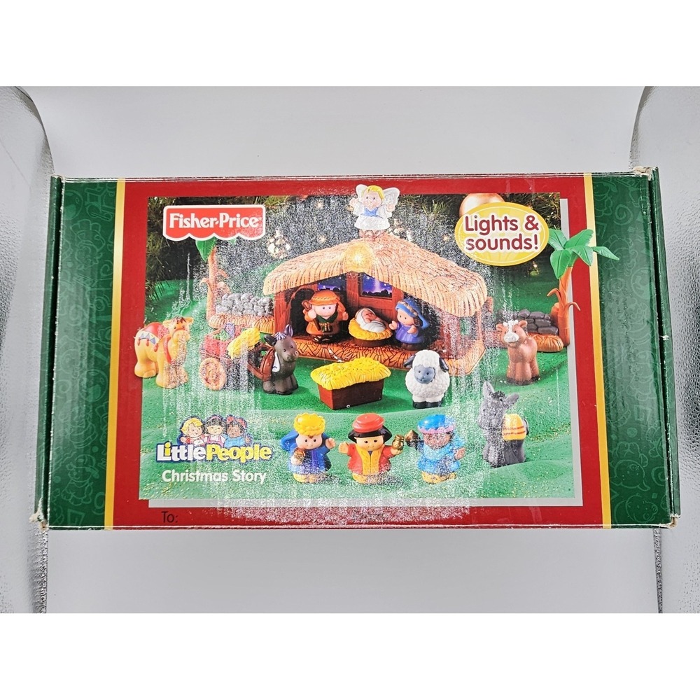 Fisher‎ Price Little People: Christmas Story Nativity Set 2005